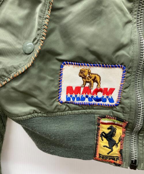 DIAMOND DOGS（ダイアモンドドッグス）DIAMOND DOGS (ダイアモンドドッグス) MA-1ジャケット カーキ サイズ:Sの古着・服飾アイテム