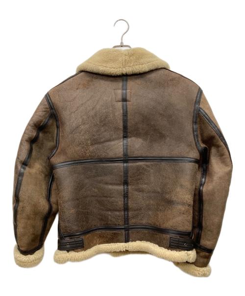 AVIREX（アヴィレックス）AVIREX (アヴィレックス) B-3 ムートンフライトジャケト ブラック サイズ:34の古着・服飾アイテム