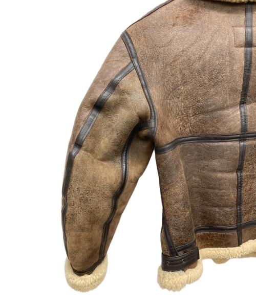 AVIREX（アヴィレックス）AVIREX (アヴィレックス) B-3 ムートンフライトジャケト ブラック サイズ:34の古着・服飾アイテム