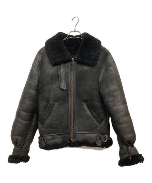 AVIREX（アヴィレックス）AVIREX (アヴィレックス) B-3 ムートンフライトジャケット ブラウン サイズ:34の古着・服飾アイテム