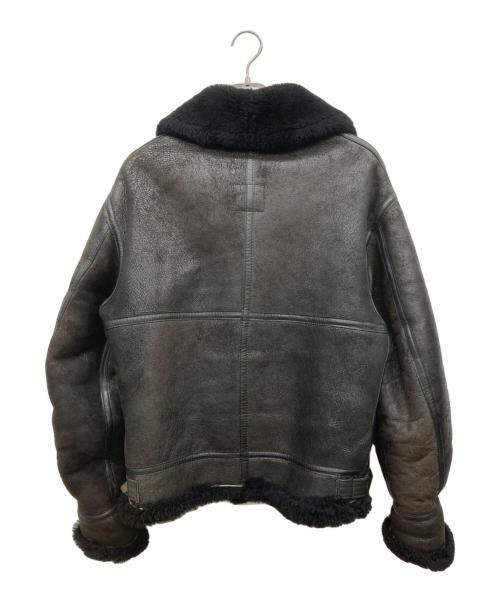 AVIREX（アヴィレックス）AVIREX (アヴィレックス) B-3 ムートンフライトジャケット ブラウン サイズ:34の古着・服飾アイテム