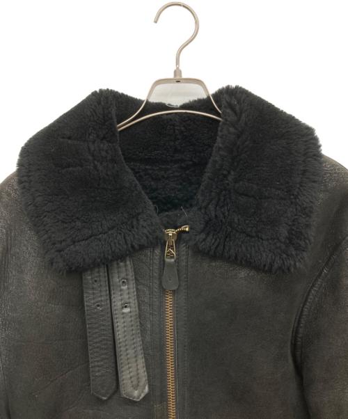 AVIREX（アヴィレックス）AVIREX (アヴィレックス) B-3 ムートンフライトジャケット ブラウン サイズ:34の古着・服飾アイテム