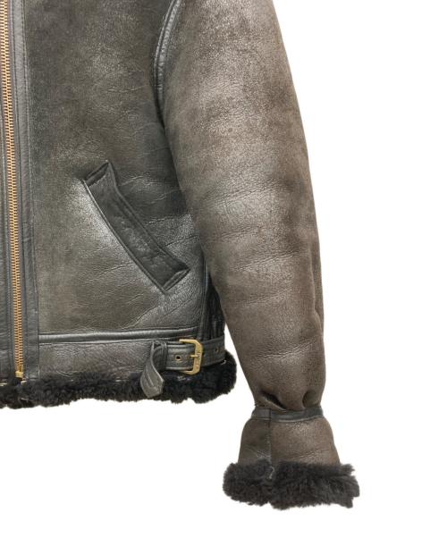 AVIREX（アヴィレックス）AVIREX (アヴィレックス) B-3 ムートンフライトジャケット ブラウン サイズ:34の古着・服飾アイテム