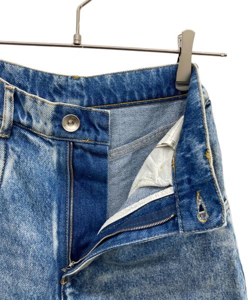 Maison Margiela（メゾンマルジェラ）Maison Margiela (メゾンマルジェラ) CUTOUT DENIM TROUSERS インディゴ サイズ:36の古着・服飾アイテム