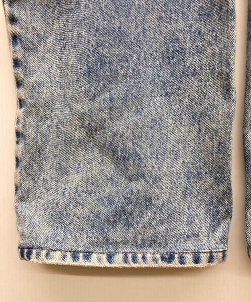 Maison Margiela（メゾンマルジェラ）Maison Margiela (メゾンマルジェラ) CUTOUT DENIM TROUSERS インディゴ サイズ:36の古着・服飾アイテム