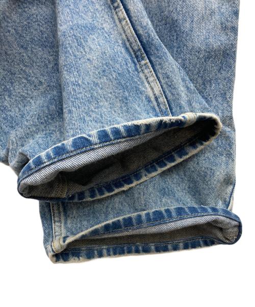Maison Margiela（メゾンマルジェラ）Maison Margiela (メゾンマルジェラ) CUTOUT DENIM TROUSERS インディゴ サイズ:36の古着・服飾アイテム