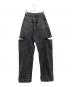 Maison Margiela (メゾンマルジェラ) SLASH DETAIL CUT OUT JEANS DENIM ブラック サイズ:36：55000円