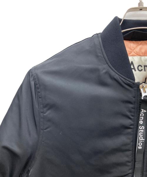 Acne studios（アクネ ストゥディオズ）ACNE STUDIOS (アクネ ストゥディオズ) coos bomber paw17 ブラック サイズ:36 170/84Aの古着・服飾アイテム