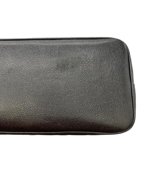 CHANEL（シャネル）CHANEL (シャネル) キャビアスキン復刻トート マトラッセ ブラックの古着・服飾アイテム