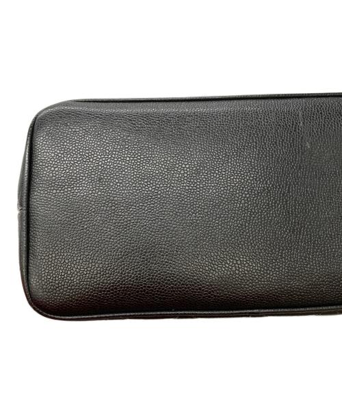 CHANEL（シャネル）CHANEL (シャネル) キャビアスキン復刻トート マトラッセ ブラックの古着・服飾アイテム