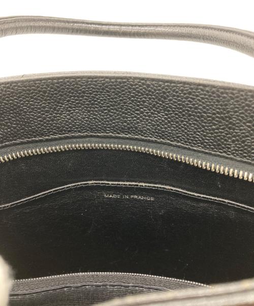 CHANEL（シャネル）CHANEL (シャネル) キャビアスキン復刻トート マトラッセ ブラックの古着・服飾アイテム