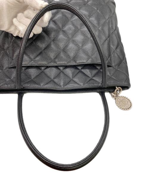 CHANEL（シャネル）CHANEL (シャネル) キャビアスキン復刻トート マトラッセ ブラックの古着・服飾アイテム
