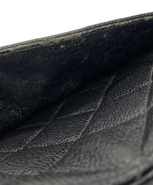 CHANEL（シャネル）CHANEL (シャネル) キャビアスキン復刻トート マトラッセ ブラックの古着・服飾アイテム