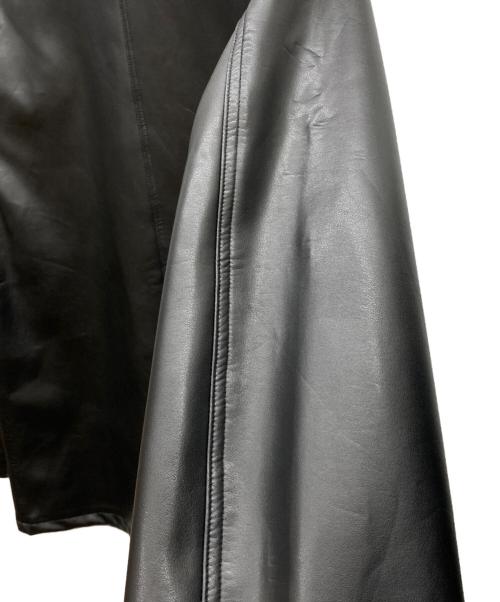 orSlow（オアスロウ）orSlow (オアスロウ) COVERALL LEATHER JACKET COAT ブラック サイズ:JPN (4)XLの古着・服飾アイテム