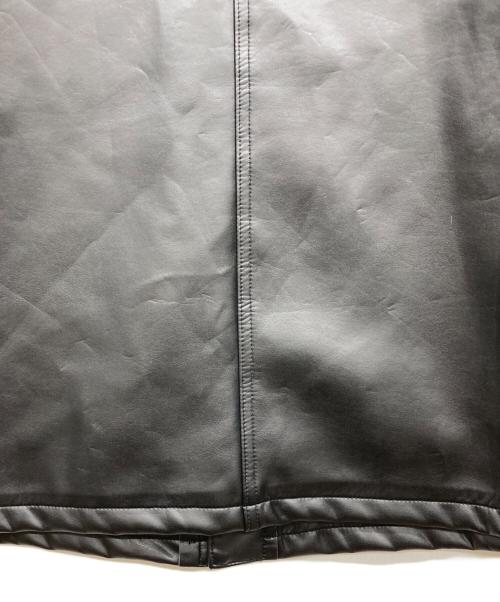 orSlow（オアスロウ）orSlow (オアスロウ) COVERALL LEATHER JACKET COAT ブラック サイズ:JPN (4)XLの古着・服飾アイテム