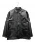 orSlow（オアスロウ）の古着「COVERALL LEATHER JACKET COAT」｜ブラック