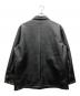 orSlow (オアスロウ) COVERALL LEATHER JACKET COAT ブラック サイズ:JPN (4)XL：20000円