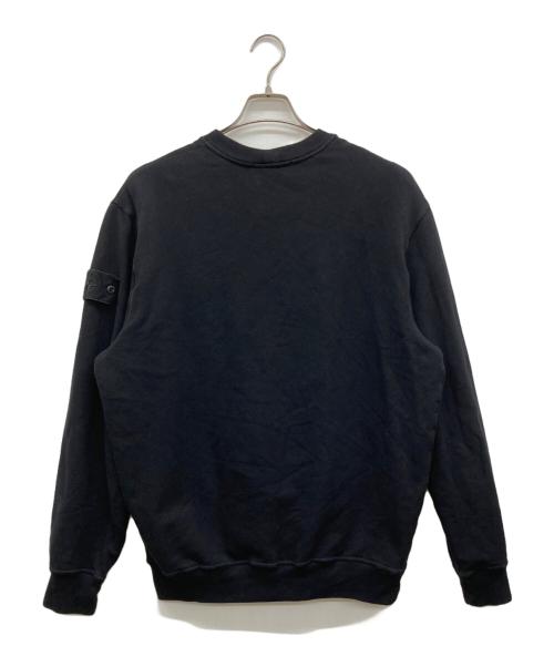 STONE ISLAND（ストーンアイランド）STONE ISLAND (ストーンアイランド) STRETCH COTTON FLEECE ブラック サイズ:Mの古着・服飾アイテム