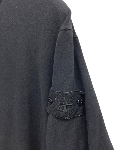 STONE ISLAND（ストーンアイランド）STONE ISLAND (ストーンアイランド) STRETCH COTTON FLEECE ブラック サイズ:Mの古着・服飾アイテム