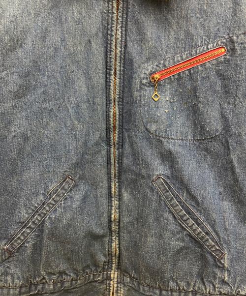 USED（ユーズド）USED (ユーズド) 裏ブランケットデニムワークジャケット インディゴ サイズ:不明の古着・服飾アイテム