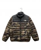 THE NORTH FACEザ ノース フェイス）の古着「リバーシブルダウンジャケット」｜オリーブ