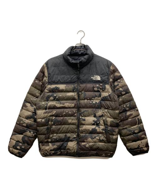 THE NORTH FACE（ザ ノース フェイス）THE NORTH FACE (ザ ノース フェイス) リバーシブルダウンジャケット オリーブ サイズ:XLの古着・服飾アイテム