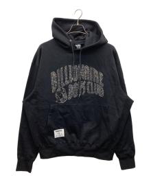 BILLIONAIRE BOYS CLUB（ビリオネアボーイズクラブ）の古着「Rhinestone Cotton Hoodie」｜ブラック