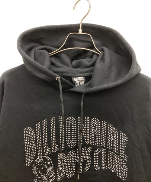 BILLIONAIRE BOYS CLUB（ビリオネアボーイズクラブ）BILLIONAIRE BOYS CLUB (ビリオネアボーイズクラブ) Rhinestone Cotton Hoodie ブラック サイズ:Lの古着・服飾アイテム