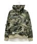BILLIONAIRE BOYS CLUB（ビリオネアボーイズクラブ）の古着「Rhinestone Cotton Hoodie」｜カーキ
