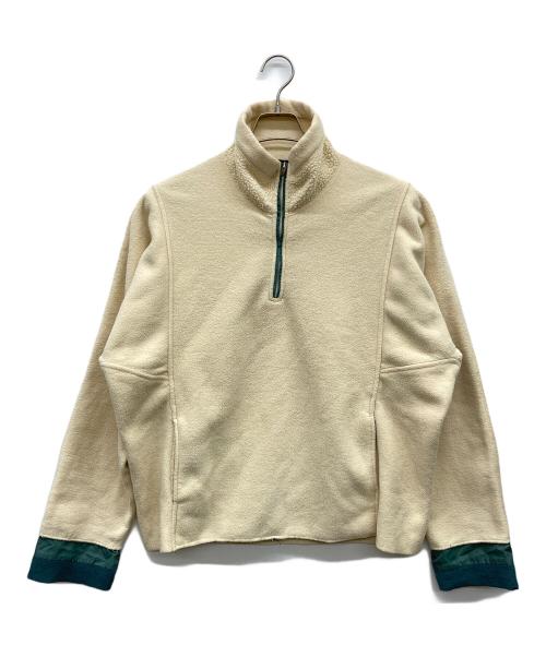 Patagonia（パタゴニア）Patagonia (パタゴニア) 90s シンチラシ-アリングスウェット アイボリー サイズ:Lの古着・服飾アイテム