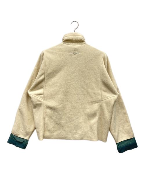 Patagonia（パタゴニア）Patagonia (パタゴニア) 90s シンチラシ-アリングスウェット アイボリー サイズ:Lの古着・服飾アイテム