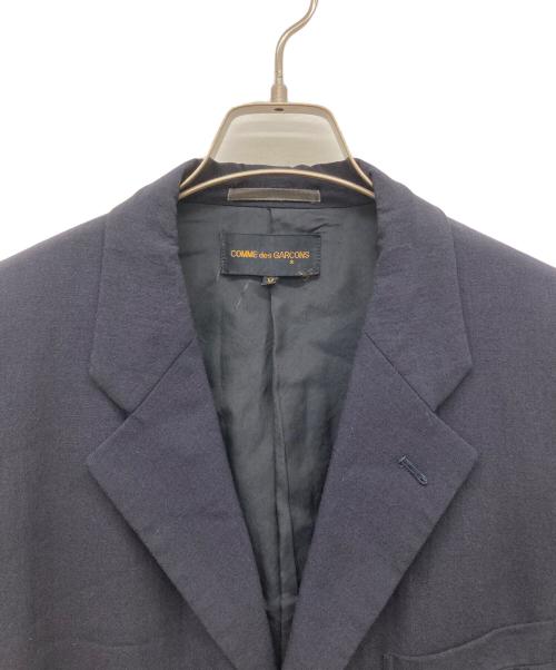 COMME des GARCONS（コムデギャルソン）COMME des GARCONS (コムデギャルソン) ドッキングテーラードジャケット シナジー期 ネイビー サイズ:Mの古着・服飾アイテム