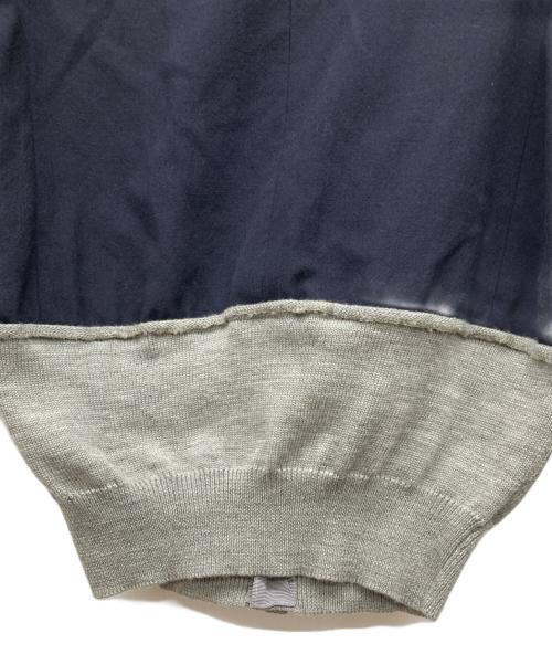 COMME des GARCONS（コムデギャルソン）COMME des GARCONS (コムデギャルソン) ドッキングテーラードジャケット シナジー期 ネイビー サイズ:Mの古着・服飾アイテム