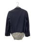 COMME des GARCONS (コムデギャルソン) ドッキングテーラードジャケット シナジー期 ネイビー サイズ:M：35000円