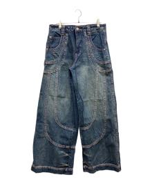 A.LAB（エーラブ）の古着「バギーデニムパンツ」｜インディゴ