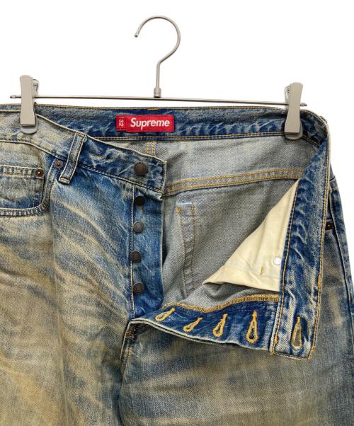 SUPREME（シュプリーム）Supreme (シュプリーム) Regular Jean Dirty Indigo インディゴ サイズ:32の古着・服飾アイテム