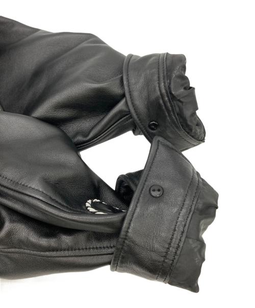 Schott（ショット）Schott (ショット) WESTERN LEATHER JACKET ブラック サイズ:Ｌの古着・服飾アイテム