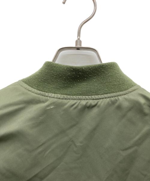 ALPHA（アルファ）ALPHA (アルファ) リバーシブルスカジャン ブルー×カーキ サイズ:MEDIUM C88-96,T165-175の古着・服飾アイテム