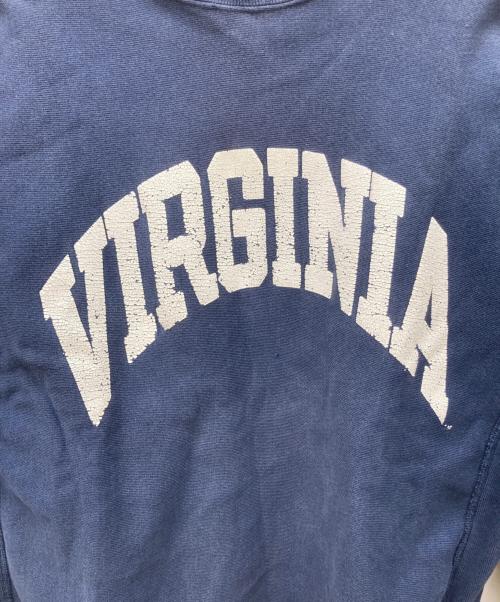 Champion REVERSE WEAVE（チャンピオン リバース ウィーブ）Champion REVERSE WEAVE (チャンピオン リバース ウィーブ) 90s リバースウィーブスウェット VIRGINIA ネイビー サイズ:X-LARGEの古着・服飾アイテム