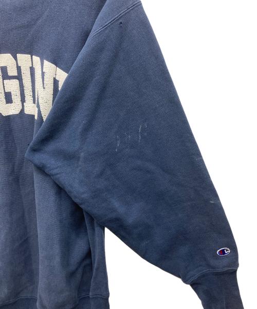 Champion REVERSE WEAVE（チャンピオン リバース ウィーブ）Champion REVERSE WEAVE (チャンピオン リバース ウィーブ) 90s リバースウィーブスウェット VIRGINIA ネイビー サイズ:X-LARGEの古着・服飾アイテム