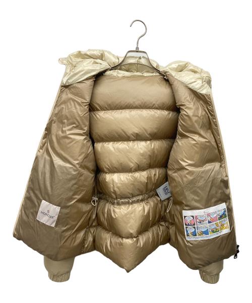 MONCLER（モンクレール）MONCLER (モンクレール) ダウンジャケット BIRON ベージュの古着・服飾アイテム