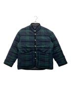 LAVENHAMラベンハム）の古着「WOOL BLACKWATCH BIG QUILT MICKFIELD JACKET」｜カーキ