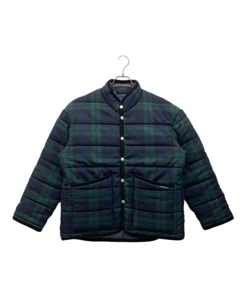 LAVENHAM（ラベンハム）LAVENHAM (ラベンハム) WOOL BLACKWATCH BIG QUILT MICKFIELD JACKET カーキ サイズ:XSの古着・服飾アイテム
