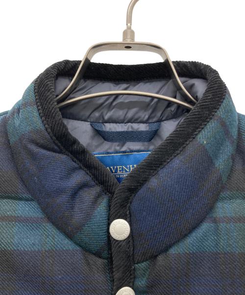 LAVENHAM（ラベンハム）LAVENHAM (ラベンハム) WOOL BLACKWATCH BIG QUILT MICKFIELD JACKET カーキ サイズ:XSの古着・服飾アイテム