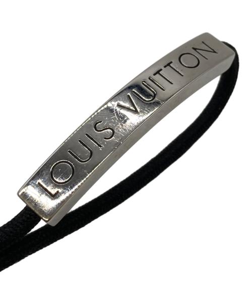 LOUIS VUITTON（ルイ ヴィトン）LOUIS VUITTON (ルイ ヴィトン) ブラスレLV スペース ブラックの古着・服飾アイテム