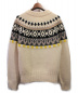Maison Margiela (メゾンマルジェラ) 18AW/ノルディックセーター ベージュ サイズ:S 秋物：37800円