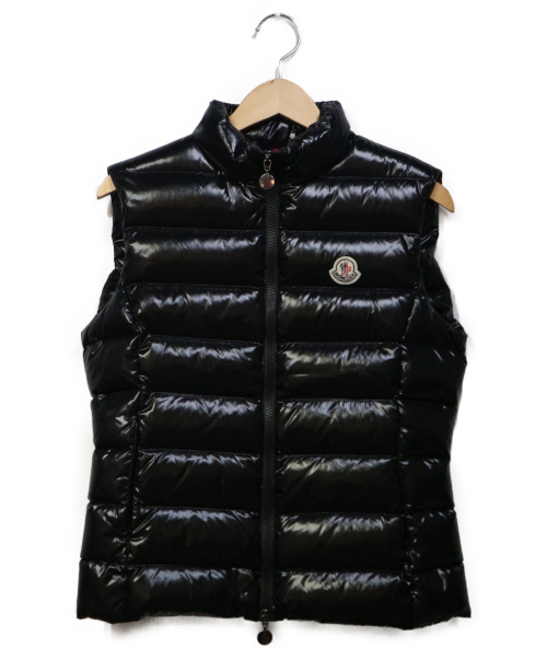 MONCLER（モンクレール）MONCLER (モンクレール) ダウンベスト ブラック サイズ:1 GHANY　の古着・服飾アイテム