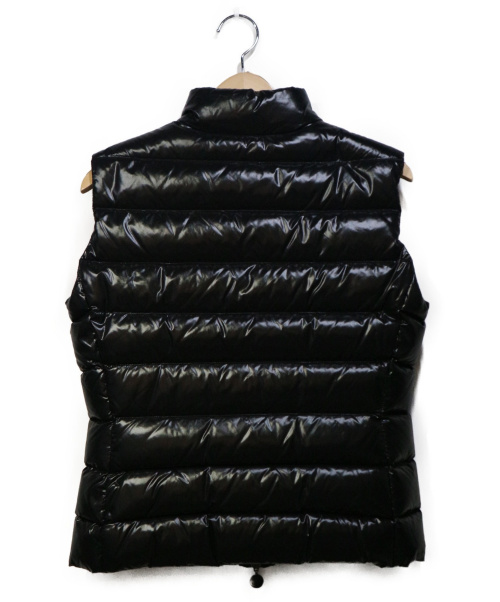 MONCLER（モンクレール）MONCLER (モンクレール) ダウンベスト ブラック サイズ:1 GHANY　の古着・服飾アイテム