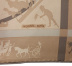 HERMES (エルメス) シルクスカーフ ベージュ：14800円