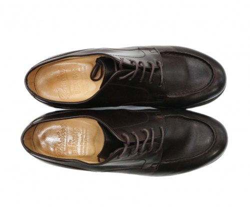 PARABOOT（パラブーツ）PARABOOT × BEAMSF (パラブーツ×ビームスF) カーフUチップシューズ ブラウン サイズ:5 1/2 CHAMBORD pbggの古着・服飾アイテム